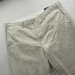 Polo Ralph Lauren Chino Pants Mens 38x31 (Tag 38x32) Khaki Beige Classic Fit